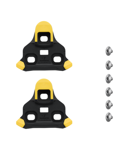 Shimano CL-SL110 (Yellow) SPD-SLR Cleat (3 Degrees +/- Float)