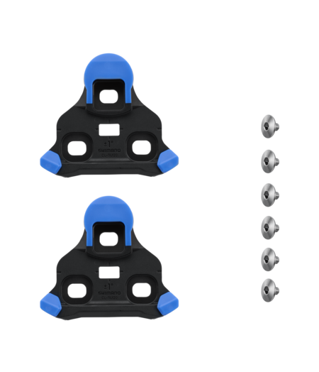 Shimano CL-SL120 (Blue) SPD-SLR Cleat (1 Degrees +/- Float)