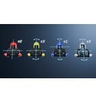Shimano CL-SL130 (Gray) SPD-SLR Cleat (3 Degrees +/- Float & fore-aft adjustment range)