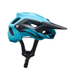 FOX Racing Apparel Youth Speedframe MTB Helmet Charge Sky Blue (one size)