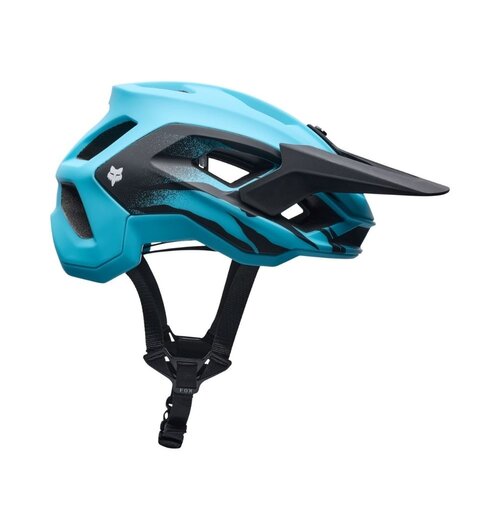 FOX Racing Apparel Youth Speedframe MTB Helmet Charge Sky Blue (one size)