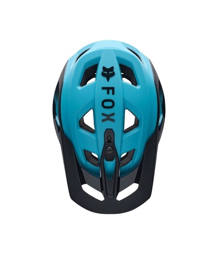 FOX Racing Apparel Youth Speedframe MTB Helmet Charge Sky Blue (one size)