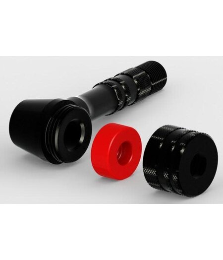 Silca Floor Pump Chuck Disc Adapter Aluminium Black