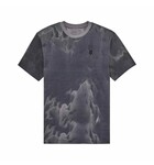 FOX Racing Apparel Mens Aop Tech Tee Pewter