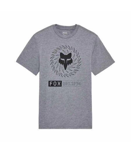 FOX Racing Apparel Mens Kairos Tech Tee Graphite Grey