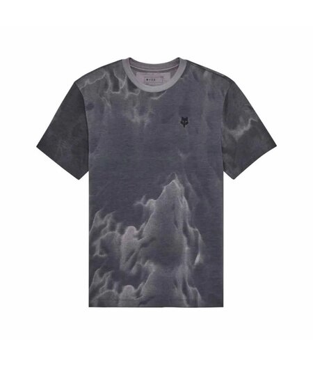 FOX Racing Apparel Mens Aop Tech Tee Pewter
