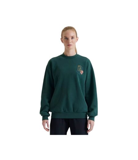 Specialized Graphic Crewneck Sweatshirt Forest Green Abstract