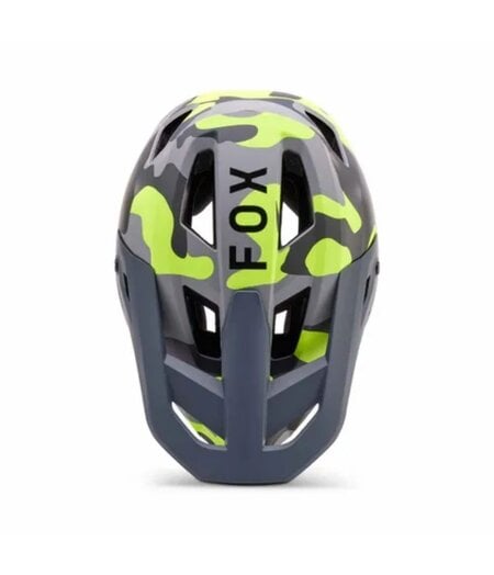 FOX Racing Apparel Rampage MTB Helmet Camo Yellow / Grey