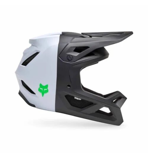 FOX Racing Apparel Rampage 5050 Helmet Silver Charcoal