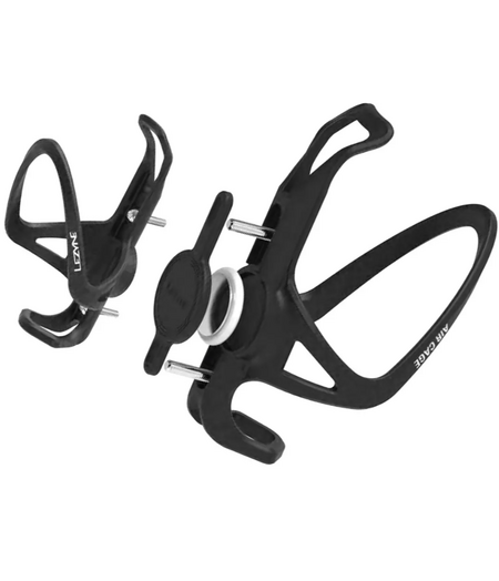 Lezyne Matrix Bike Tagger - Apple AirTag Bottle Cage Black