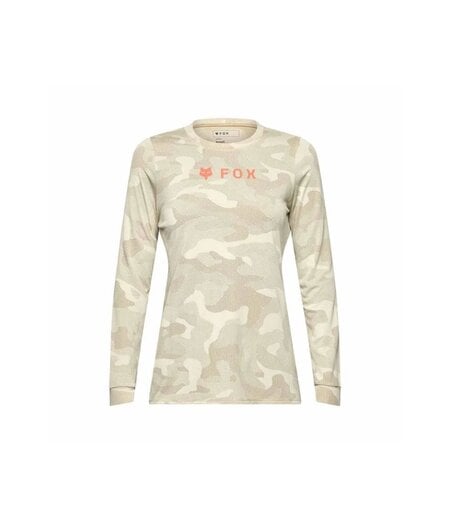 FOX Racing Apparel Womens Ranger TruDri Long Sleeve Jersey Cream