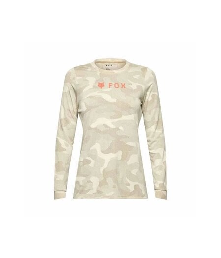 FOX Racing Apparel Womens Ranger TruDri Long Sleeve Jersey Cream
