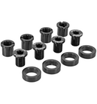 SRAM Ochain Spacer and Bolt kit (Including 4-pieces of 3mm spacers, 4 short and long bolts and nuts Alu M8.5x0.75)