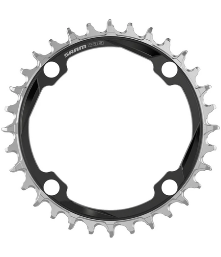 SRAM OChain Chain Ring XX T-Type 104 BCD 12-Speed CNC Alloy (incl. hardware)