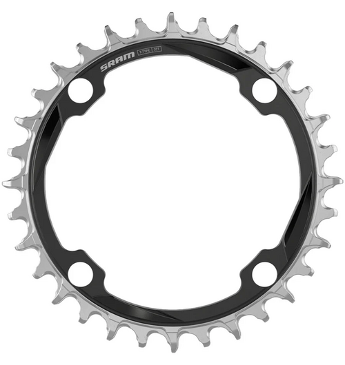 SRAM OChain Chain Ring XX T-Type 104 BCD 12-Speed CNC Alloy (incl. hardware)