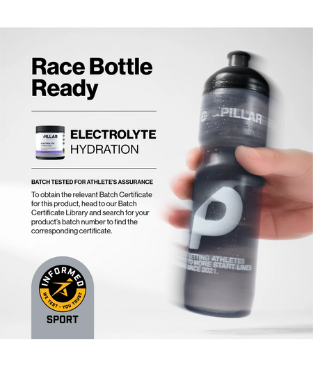 Pillar Performance Electrolyte Hydration Powder Passionfruit (210g) JAR