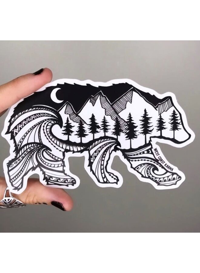 Bear Sticker