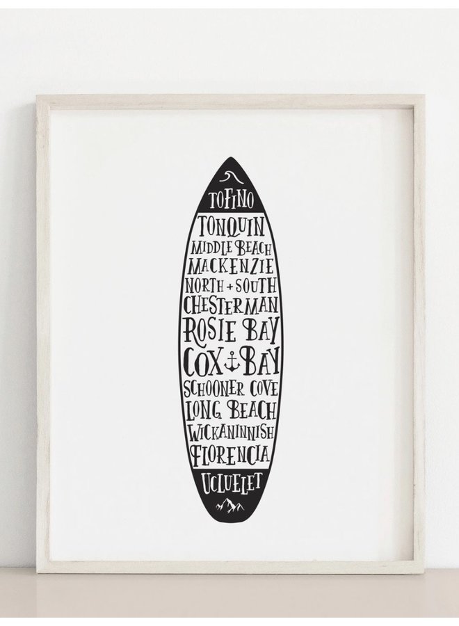 Surf Tofino-Ukee Print