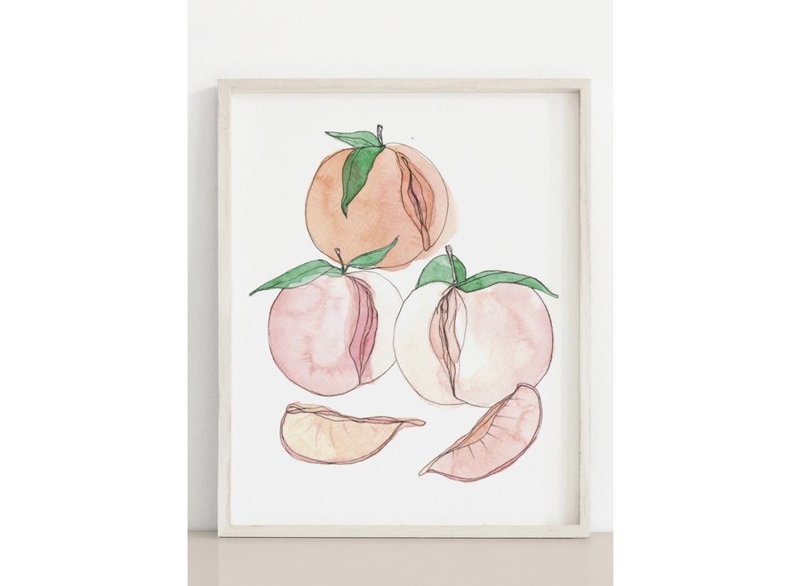 Juicy Peaches ll Print