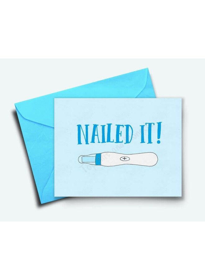 Nailed it Card