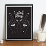 Witch Please Print