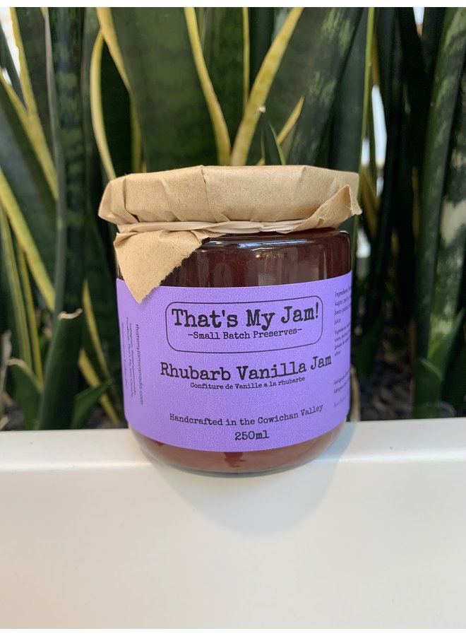 Rhubarb Vanilla Jam