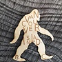 Sasquatch Vancouver Island, BC Magnet