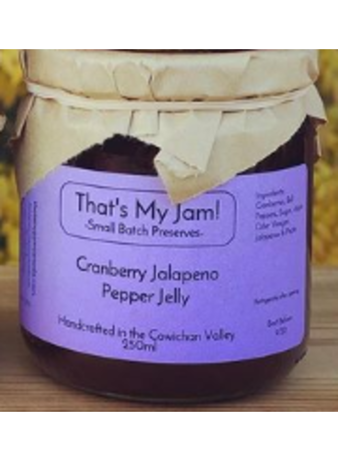 Cranberry Jalapeno Pepper Jelly