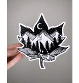 West Coast Karma Maple Wolf Sticker