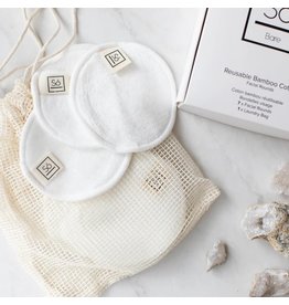 SO Luxury Bare Bamboo Makeup Remover Pads