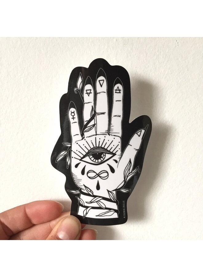 Palmistry Vinyl Sticker