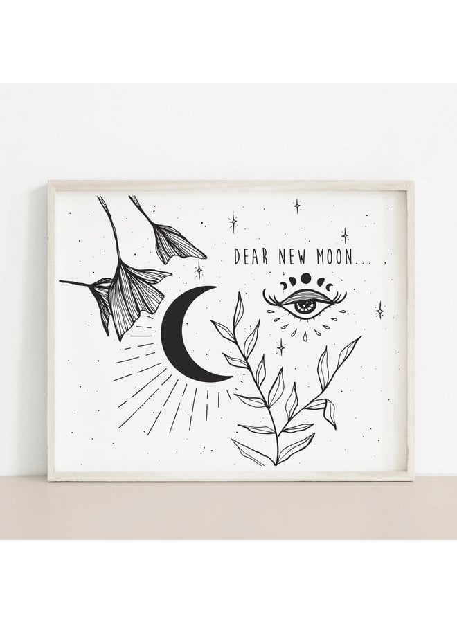 Dear New Moon Print