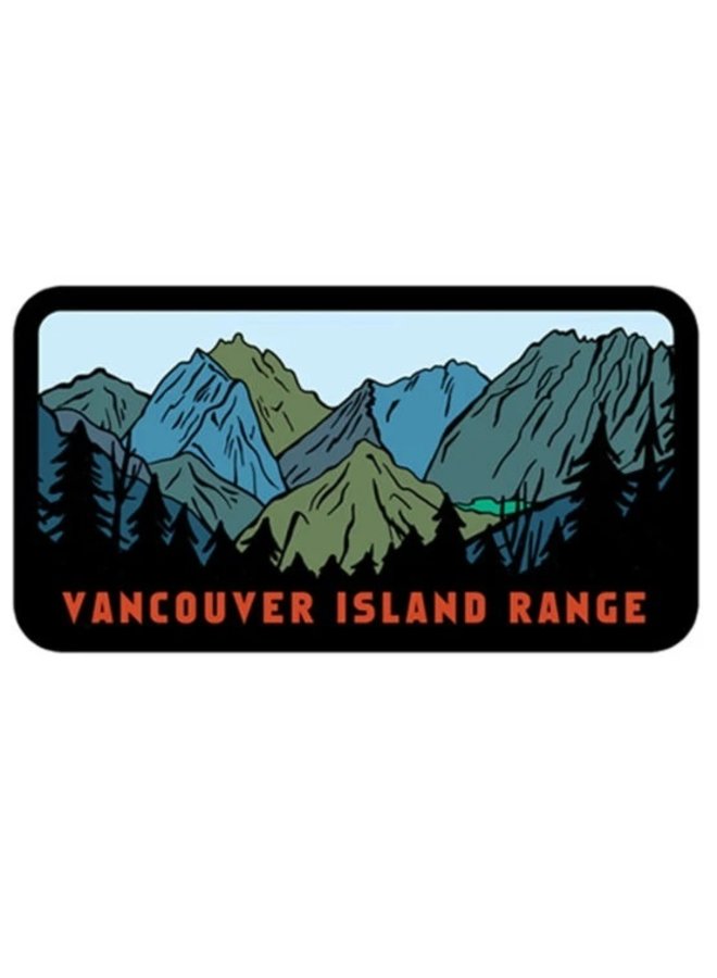 Vancouver Island Range Vinyl Sticker