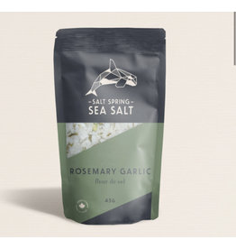 Salt Spring Sea Salt Rosemary Garlic fleur de sel (45g)