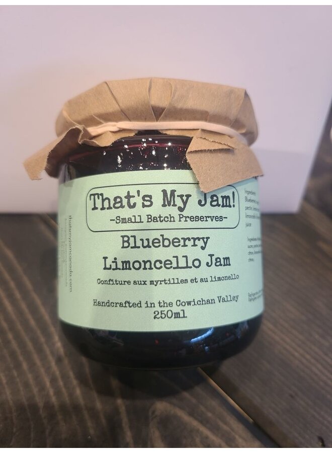 Blueberry Limoncello Jam