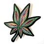 Yoni Weed Leaf Sticker