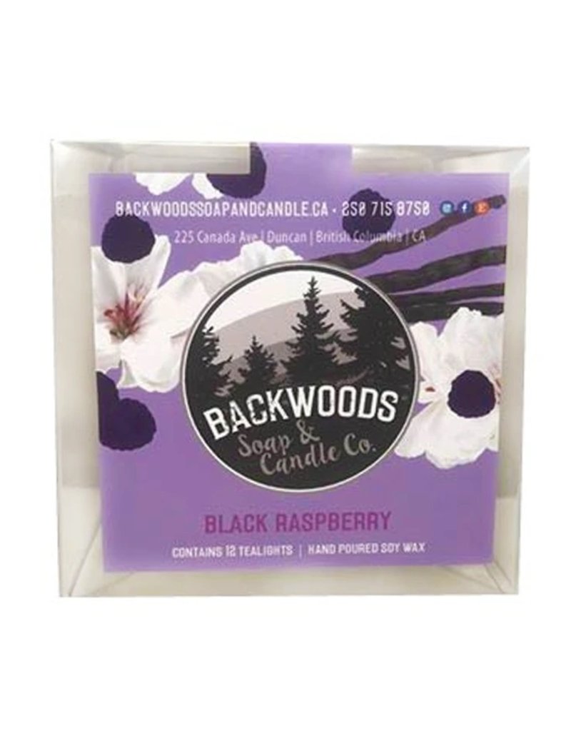 Backwoods Soap & Co Blackraspberry Tealights