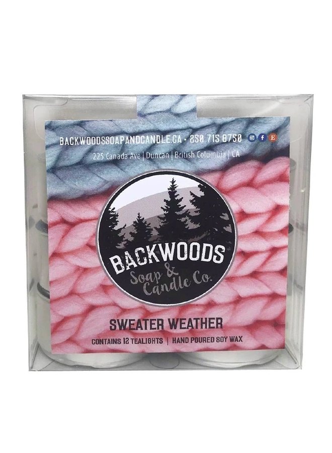 Sweater Weather Tealights