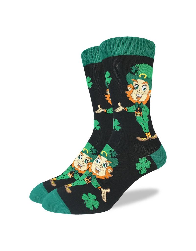 Good Luck Sock Men's Leprechaun Socks