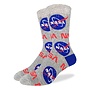 Men's Grey NASA Socks