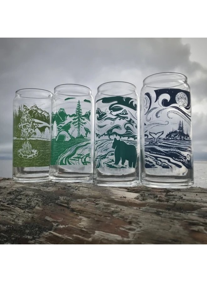Brewview 4 PACK Beer Glass Set