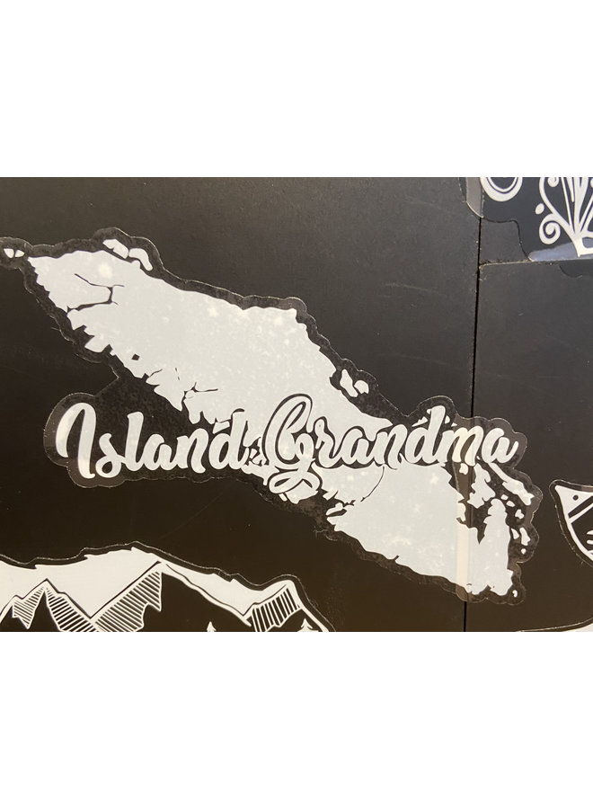 Island Grandma Decal