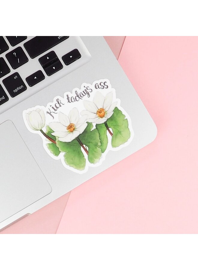 Kick Todays Ass Sticker