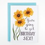 You're Going To Get Birthday Sex Card