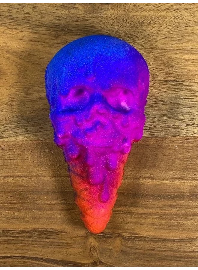 Skull Ice cream Bath Bomb