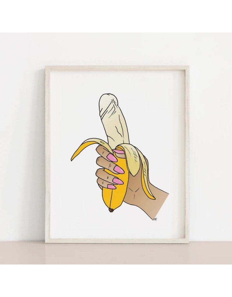 MELI.THELOVER Banana Penis Print