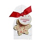 Peppermint Bark Snowflake 3pc Bag