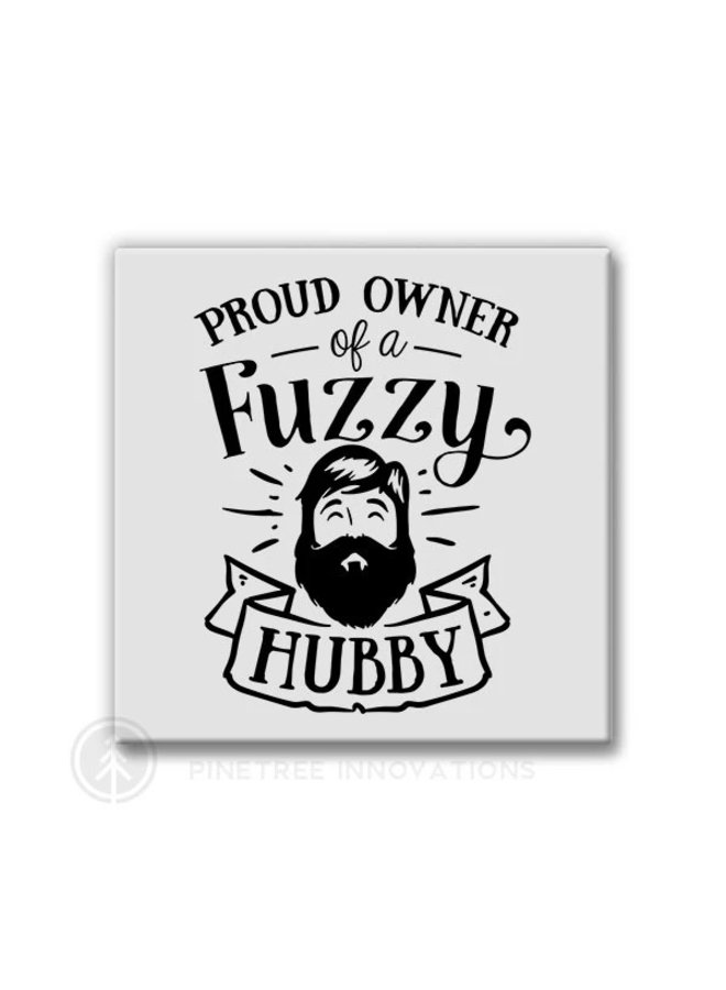 Fuzzy Hubby Magnet