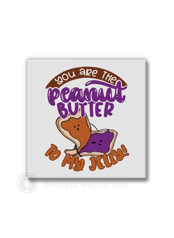 Peanut Butter/Jelly Magnet