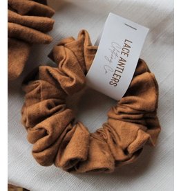 Lace Antlers Clothing Co. Regular Copper Brown Scrunchie